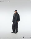 PRE - SEASON —S24 PS-01T-1   Sukkiri Open Chest T-shirt (Black)
