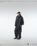PRE - SEASON —S24 PS-01T-1   Sukkiri Open Chest T-shirt (Black)