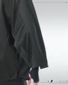 PRE - SEASON —S24 PS-01T-1   Sukkiri Open Chest T-shirt (Black)