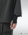 PRE - SEASON —S24 PS-01T-1   Sukkiri Open Chest T-shirt (Black)