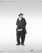 PRE - SEASON  —S24 PS-01J Detachable Sleeves Blazer  (Black)