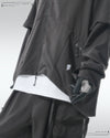 PRE - SEASON  —S24 PS-01J Detachable Sleeves Blazer  (Black)
