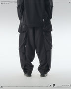 PRE - SEASON —S24 PS-01P  Stereoscopic Tornado Vertical Pants  (Black)
