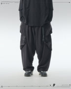 PRE - SEASON —S24 PS-01P  Stereoscopic Tornado Vertical Pants  (Black)