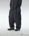 PRE - SEASON —S24 PS-01P  Stereoscopic Tornado Vertical Pants  (Black)