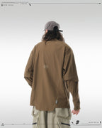 PRE - SEASON —S24 PS-01T-2   Sukkiri Twin Layer T-shirt (Brown)