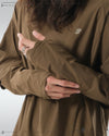 PRE - SEASON —S24 PS-01T-2   Sukkiri Twin Layer T-shirt (Brown)