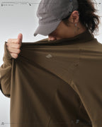 PRE - SEASON —S24 PS-01T-2   Sukkiri Twin Layer T-shirt (Brown)