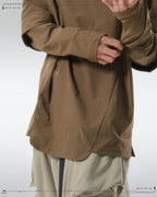 PRE - SEASON —S24 PS-01T-2   Sukkiri Twin Layer T-shirt (Brown)