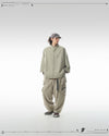 PRE - SEASON —S24 PS-01T-1   Sukkiri Open Chest T-shirt (Taupe Khaki)