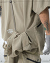 PRE - SEASON  —S24 PS-01J Detachable Sleeves Blazer  (Pewter Khaki)