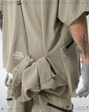 PRE - SEASON  —S24 PS-01J Detachable Sleeves Blazer  (Pewter Khaki)