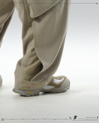 PRE - SEASON —S24 PS-01P  Stereoscopic Tornado Vertical Pants  (Pewter Khaki)