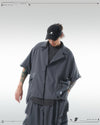 PRE - SEASON  —S24 PS-01J Detachable Sleeves Blazer  (Shadow Grey)