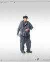 PRE - SEASON  —S24 PS-01J Detachable Sleeves Blazer  (Shadow Grey)