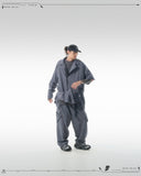 PRE - SEASON  —S24 PS-01J Detachable Sleeves Blazer  (Shadow Grey)