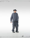 PRE - SEASON  —S24 PS-01J Detachable Sleeves Blazer  (Shadow Grey)