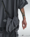 PRE - SEASON  —S24 PS-01J Detachable Sleeves Blazer  (Shadow Grey)