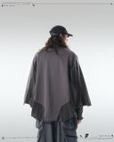 PRE - SEASON —S24 PS-01T-1   Sukkiri Open Chest T-shirt (Shadow Grey)