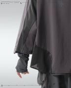 PRE - SEASON —S24 PS-01T-1   Sukkiri Open Chest T-shirt (Shadow Grey)