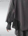 PRE - SEASON —S24 PS-01T-1   Sukkiri Open Chest T-shirt (Shadow Grey)