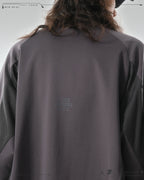 PRE - SEASON —S24 PS-01T-1   Sukkiri Open Chest T-shirt (Shadow Grey)