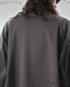 PRE - SEASON —S24 PS-01T-1   Sukkiri Open Chest T-shirt (Shadow Grey)