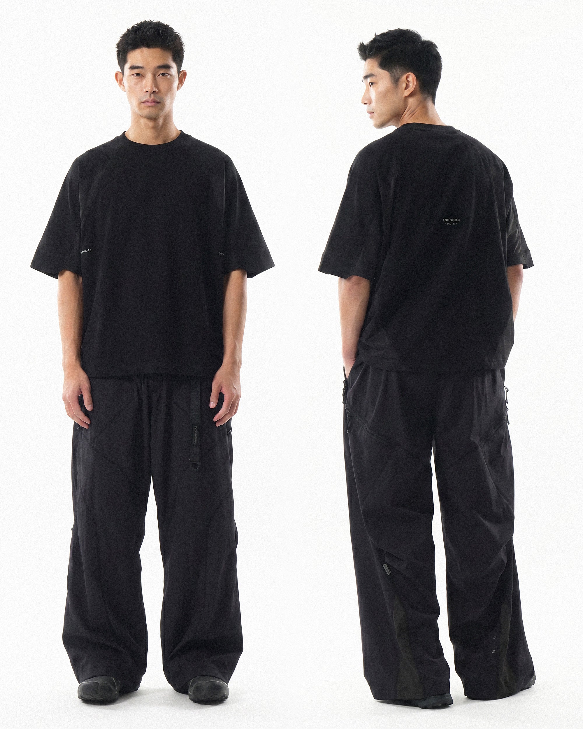 S26-S2-T / Tri-Flow T-shirt (Black)