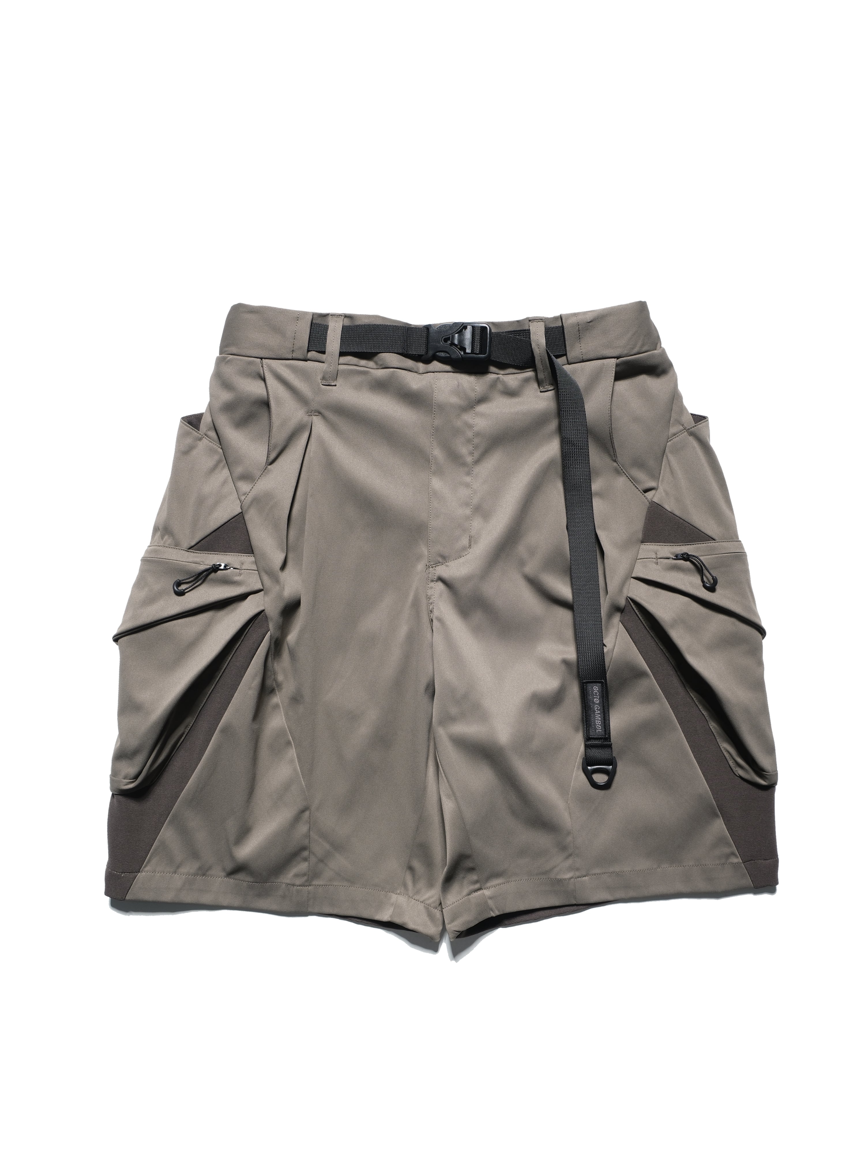 S1/ S25-S-01 Visor Layers Shorts (Brown)