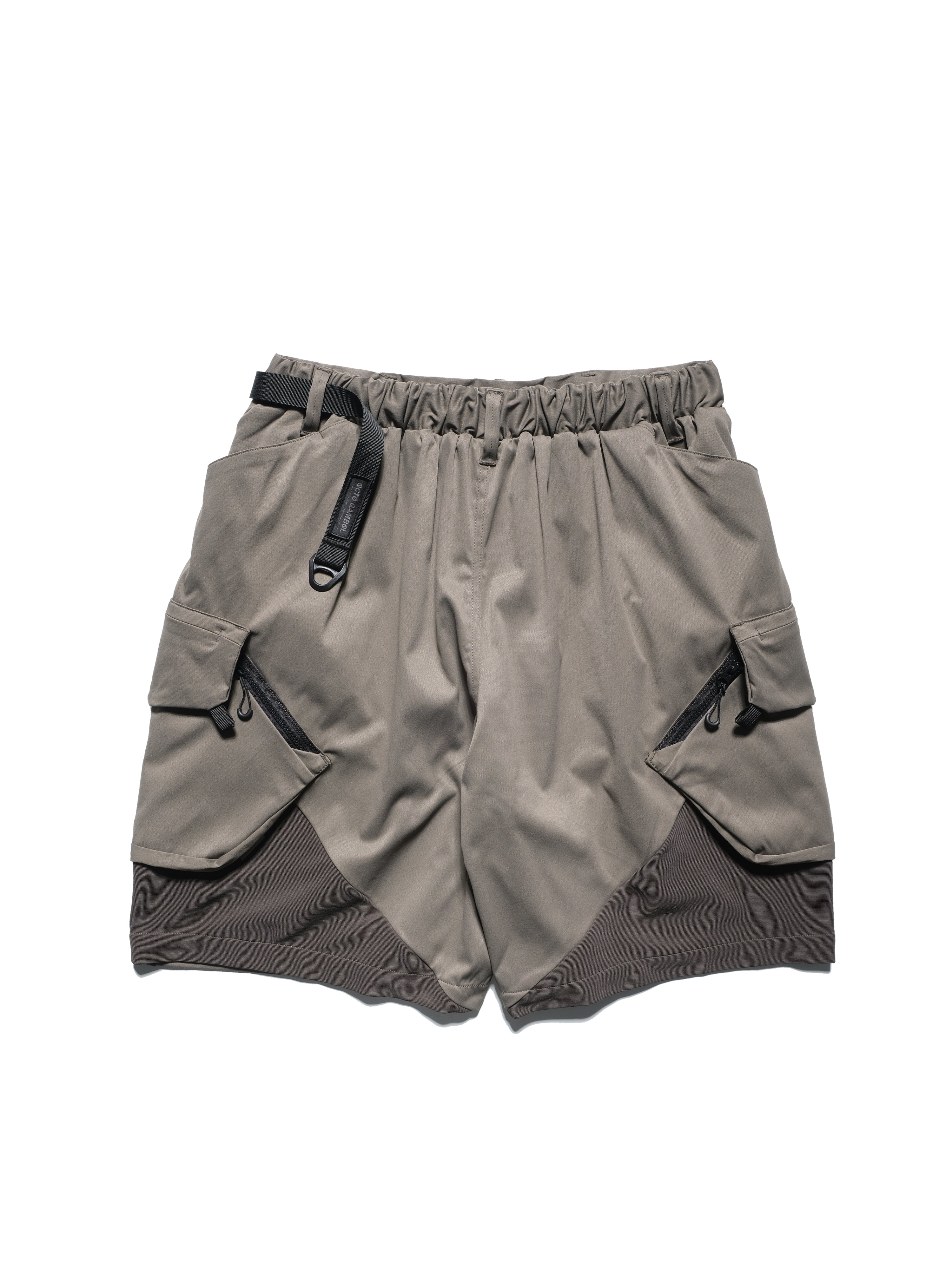 S1/ S25-S-01 Visor Layers Shorts (Brown)