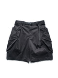 S1/ S25-S-01 Visor Layers Shorts (Black)