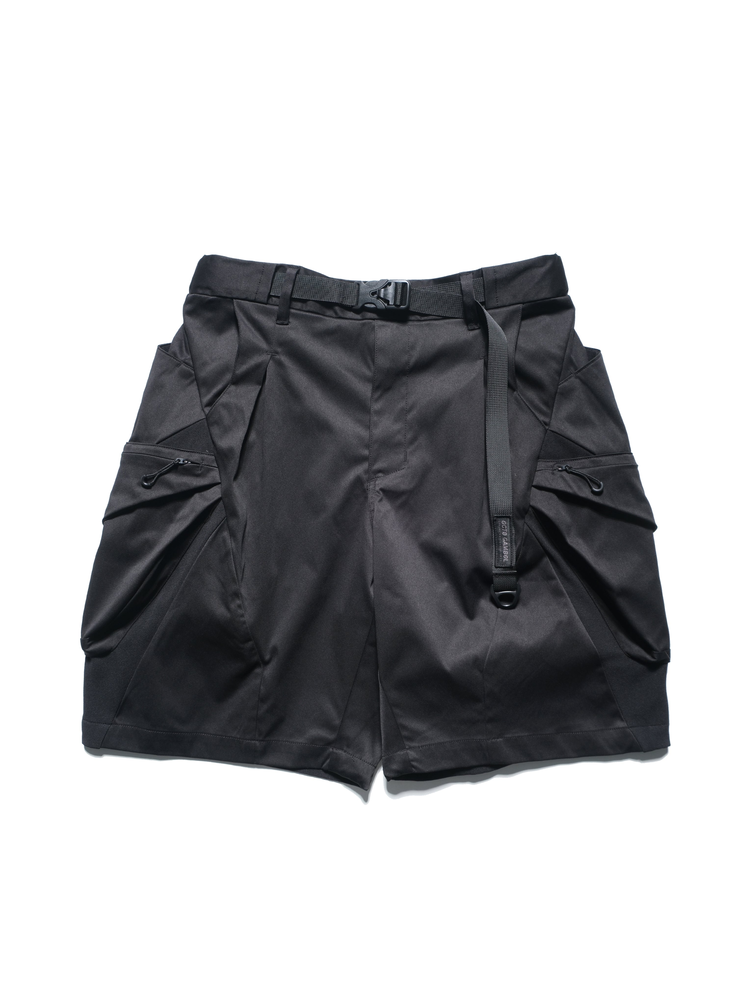 S1/ S25-S-01 Visor Layers Shorts (Black)