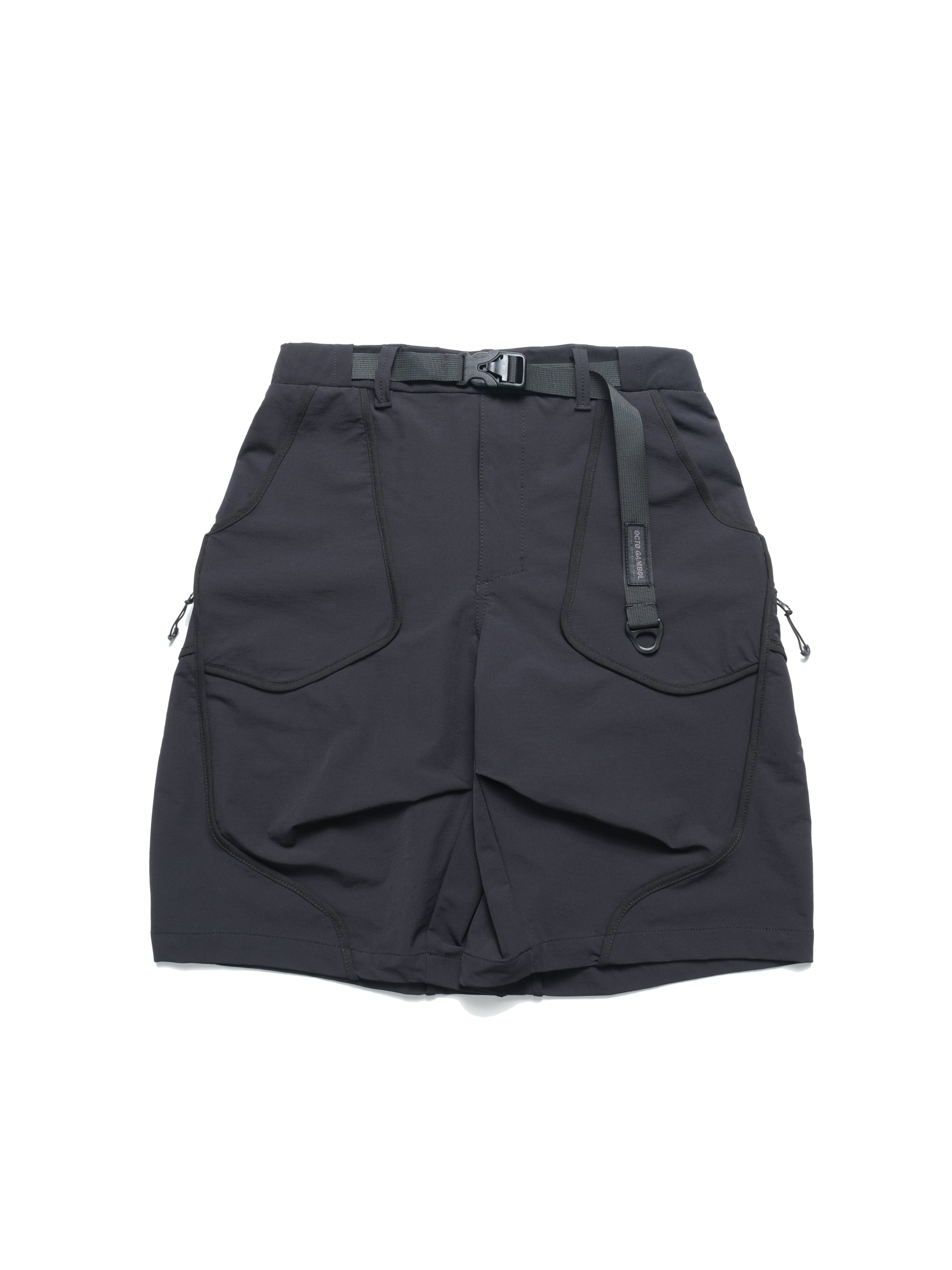 S3/ S25-S-03 Soft Shell Short (Black)