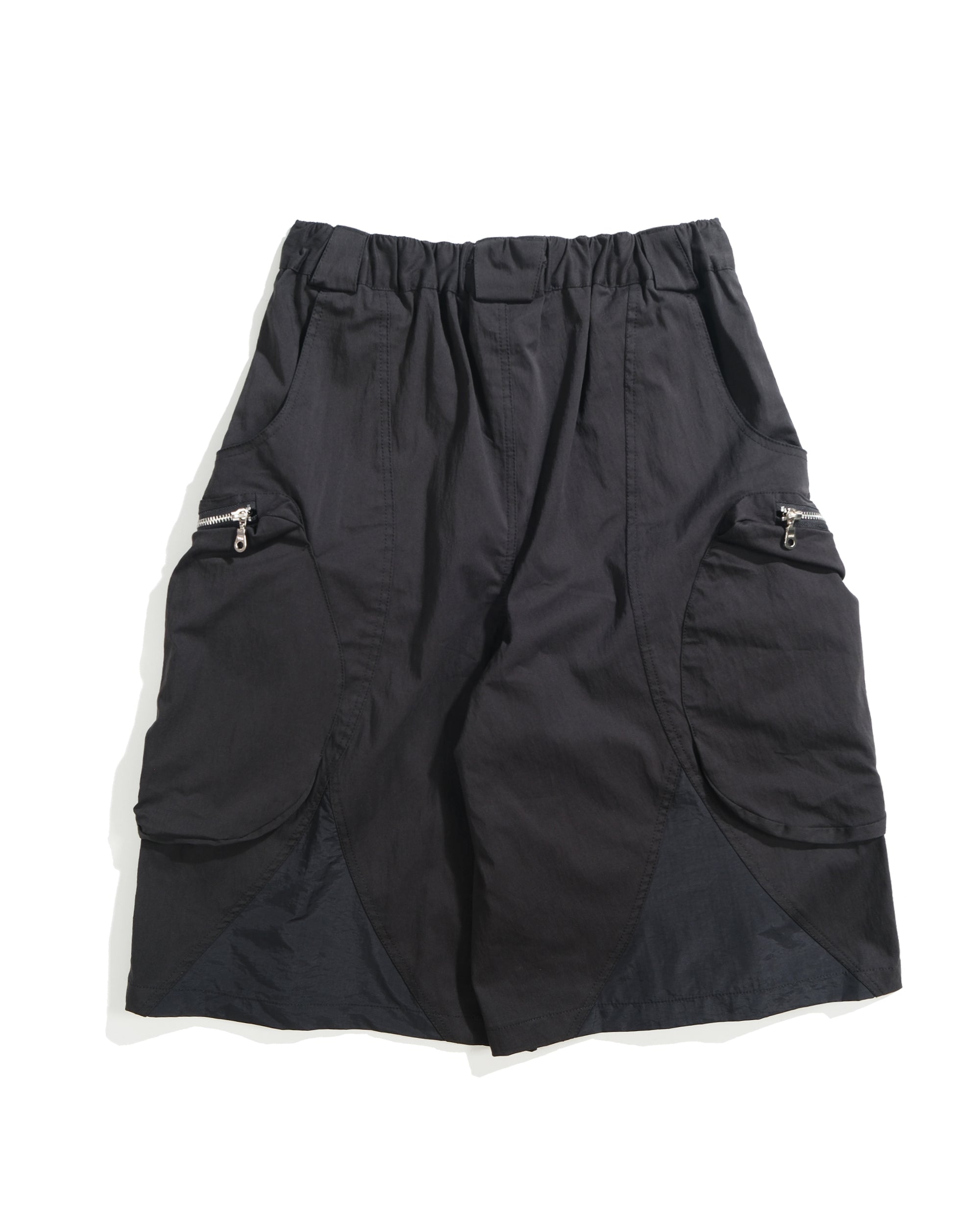 S26-SD2-S / Residual Curve Shorts (Black)