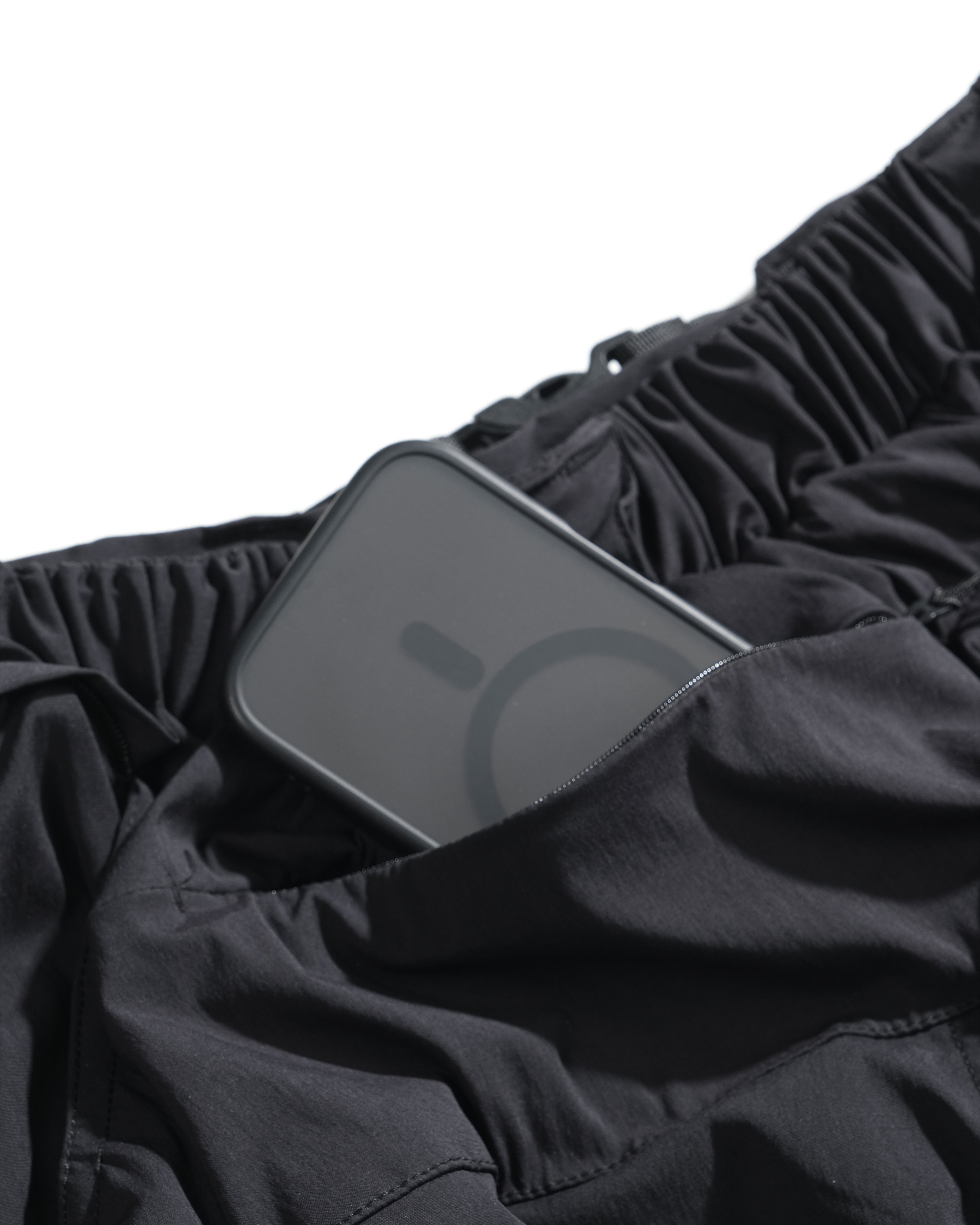 S26-S2-S / Modular Flow Shorts (Black)