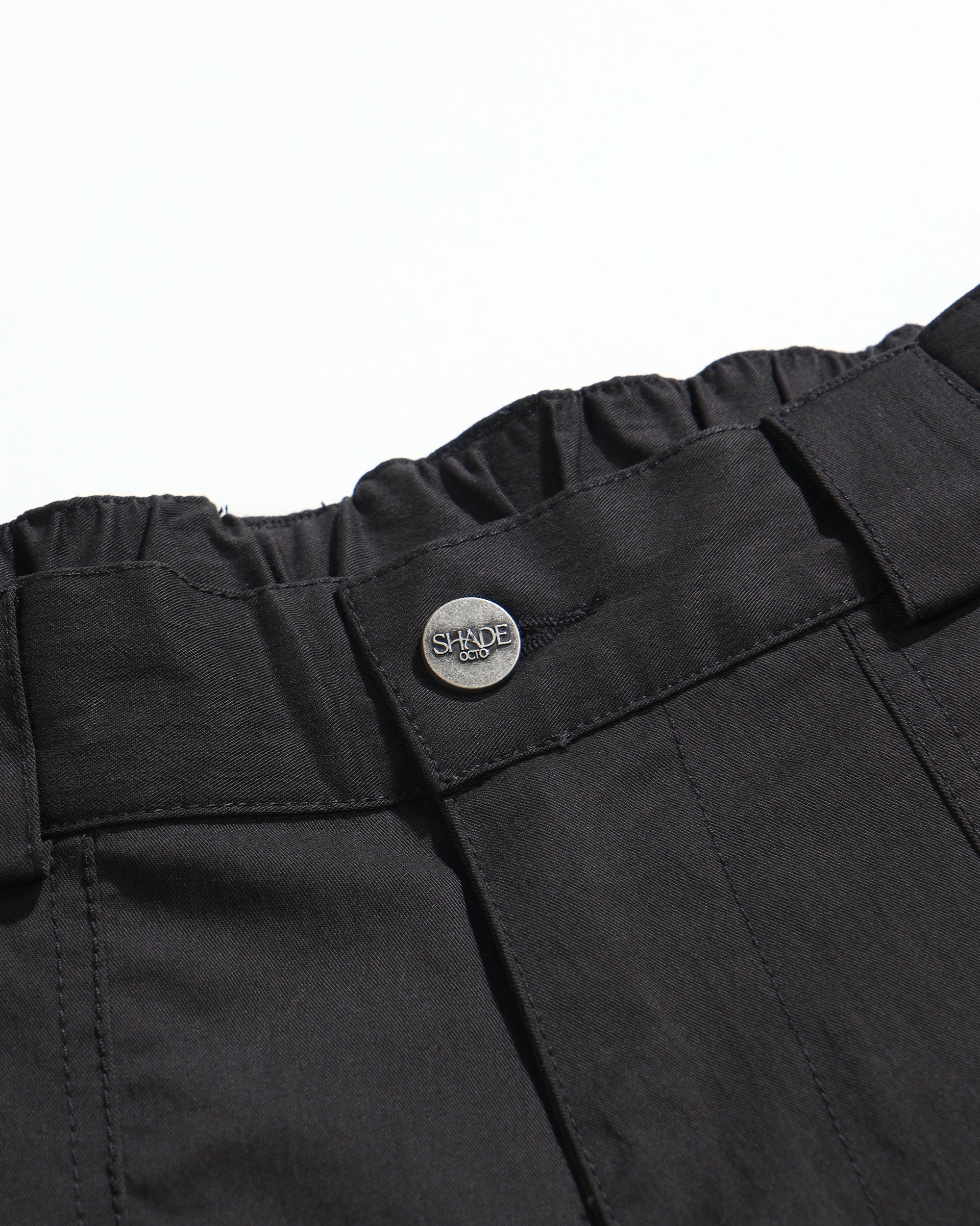 S26-SD2-S / Residual Curve Shorts (Black)