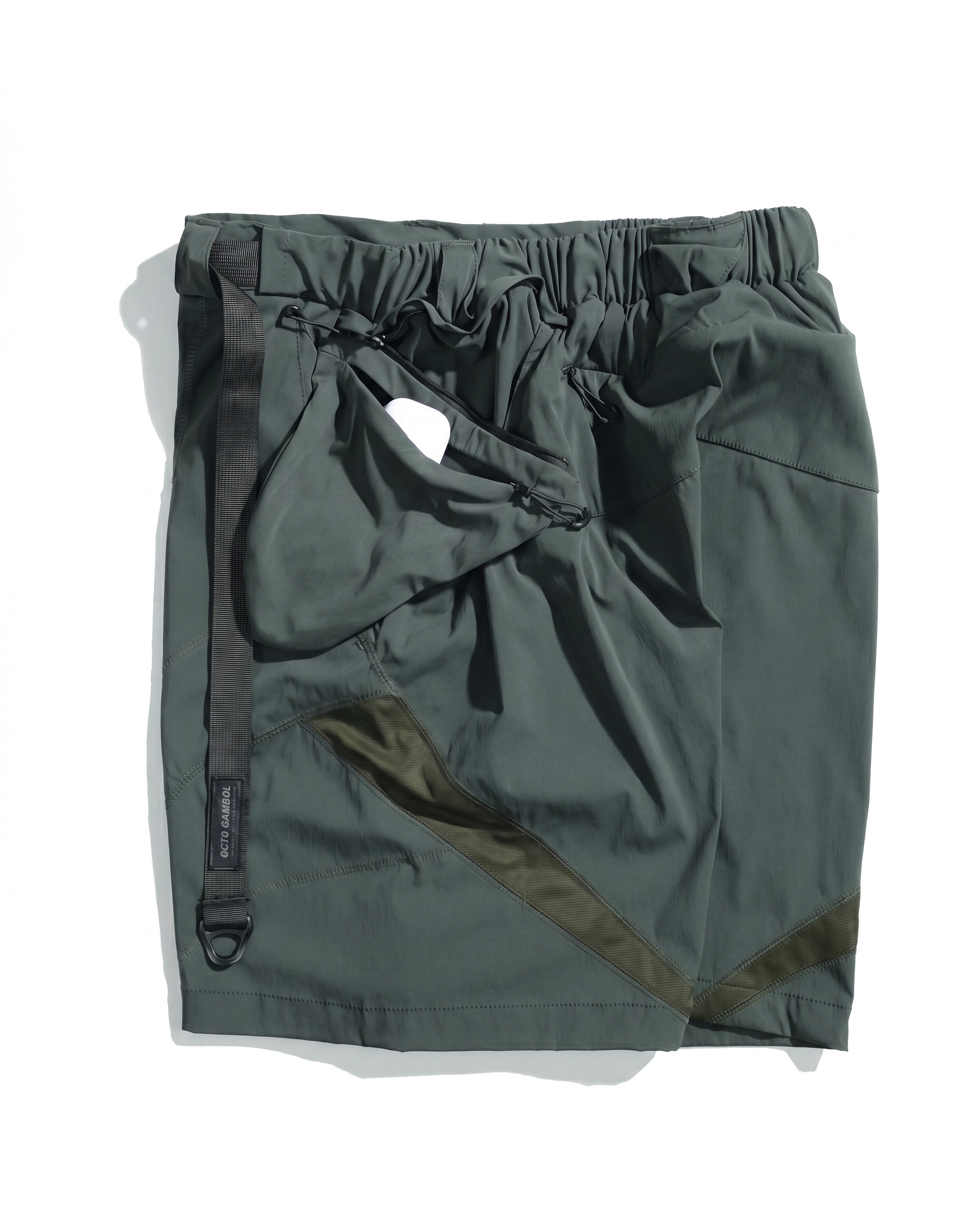 S26-S2-S / Modular Flow Shorts (Green)