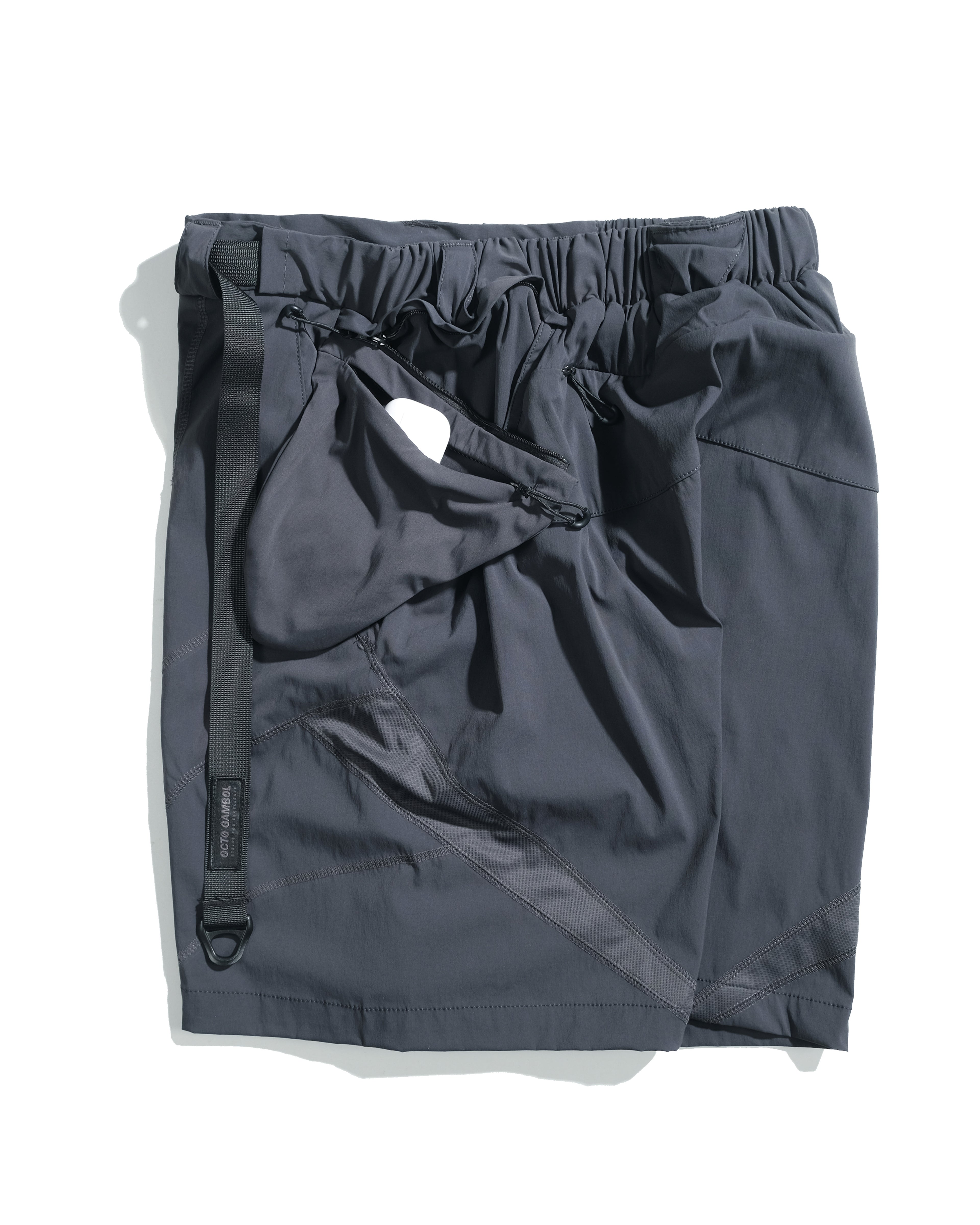 S26-S2-S / Modular Flow Shorts (Grey)