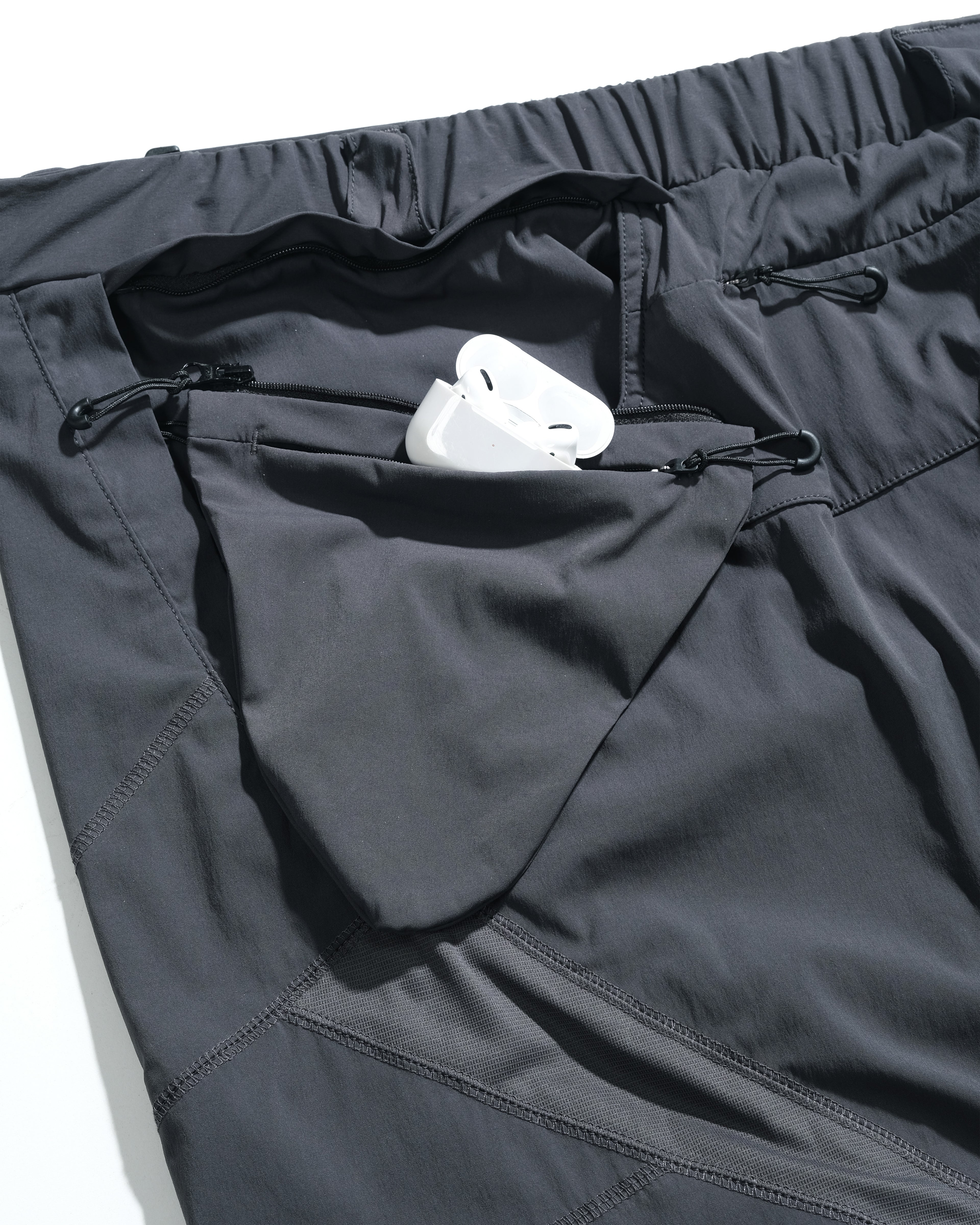 S26-S2-S / Modular Flow Shorts (Grey)