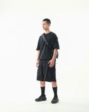 S26-S1-T2 / Visor Print Tee (Black)