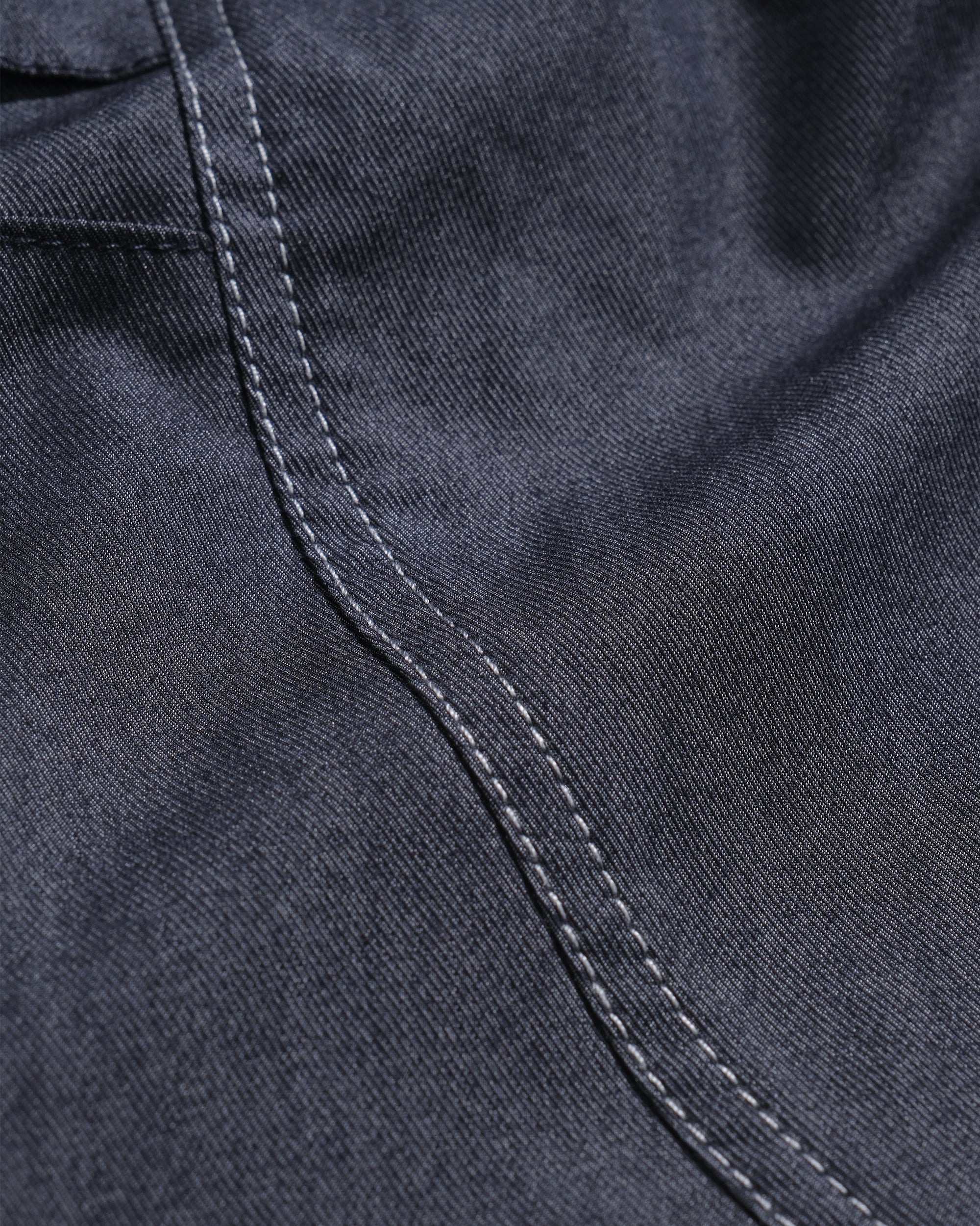 S26-C2-S / Offset Void Shorts (Navy)
