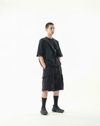 S26-S1-T2 / Visor Print Tee (Black)