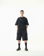 S26-S1-T2 / Visor Print Tee (Black)