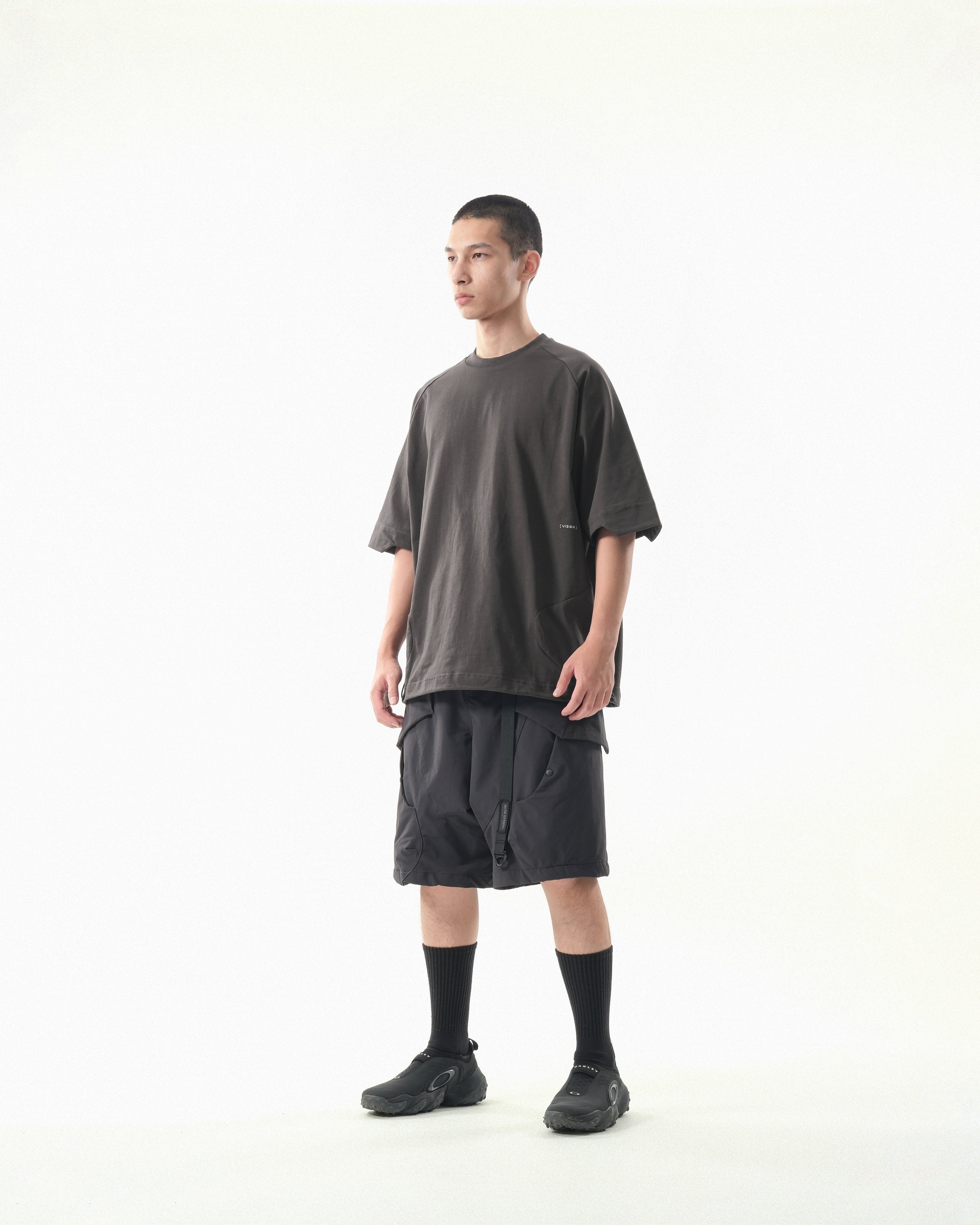 S26-S1-T2 / Visor Print Tee (Grey)