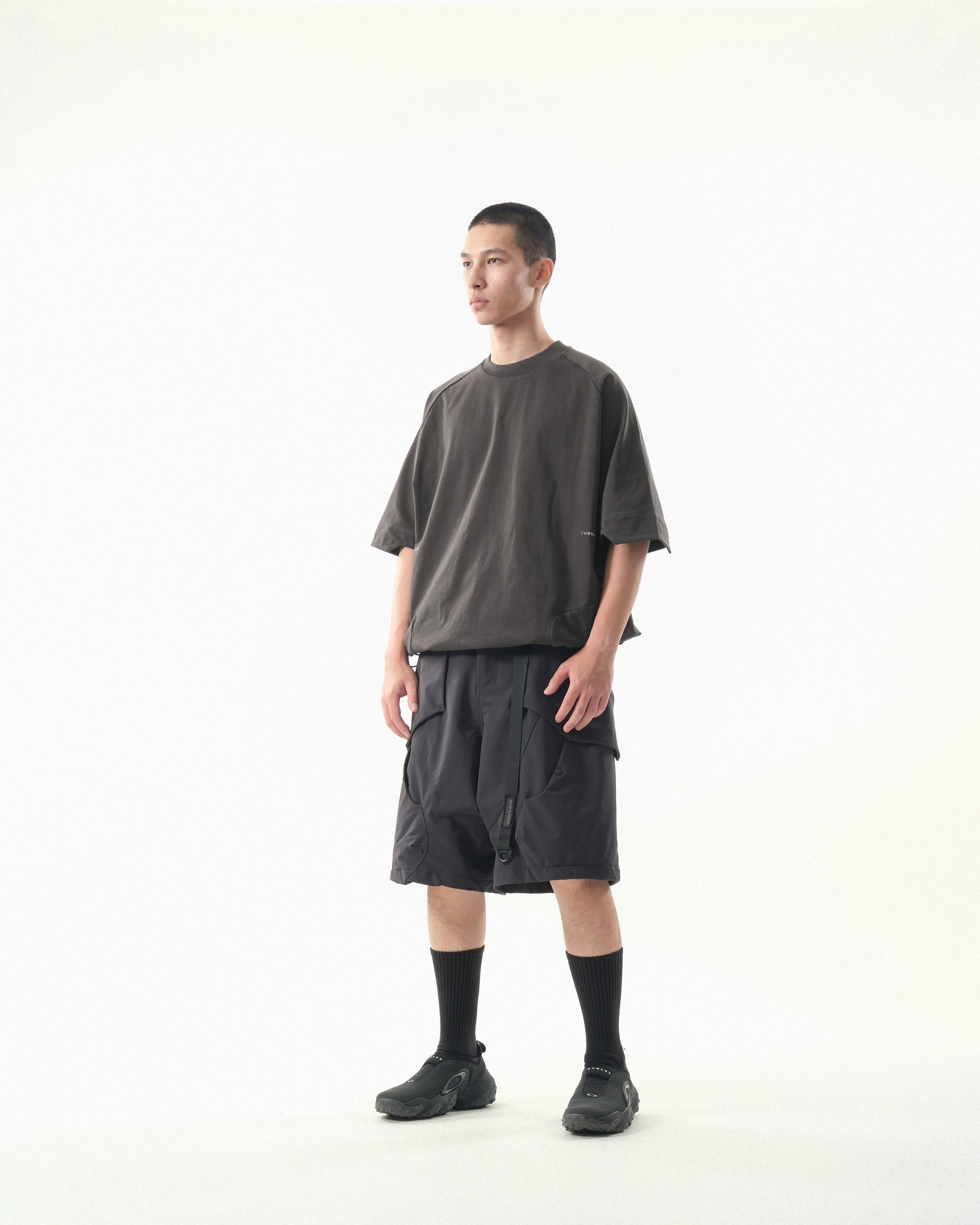 S26-S1-T2 / Visor Print Tee (Grey)