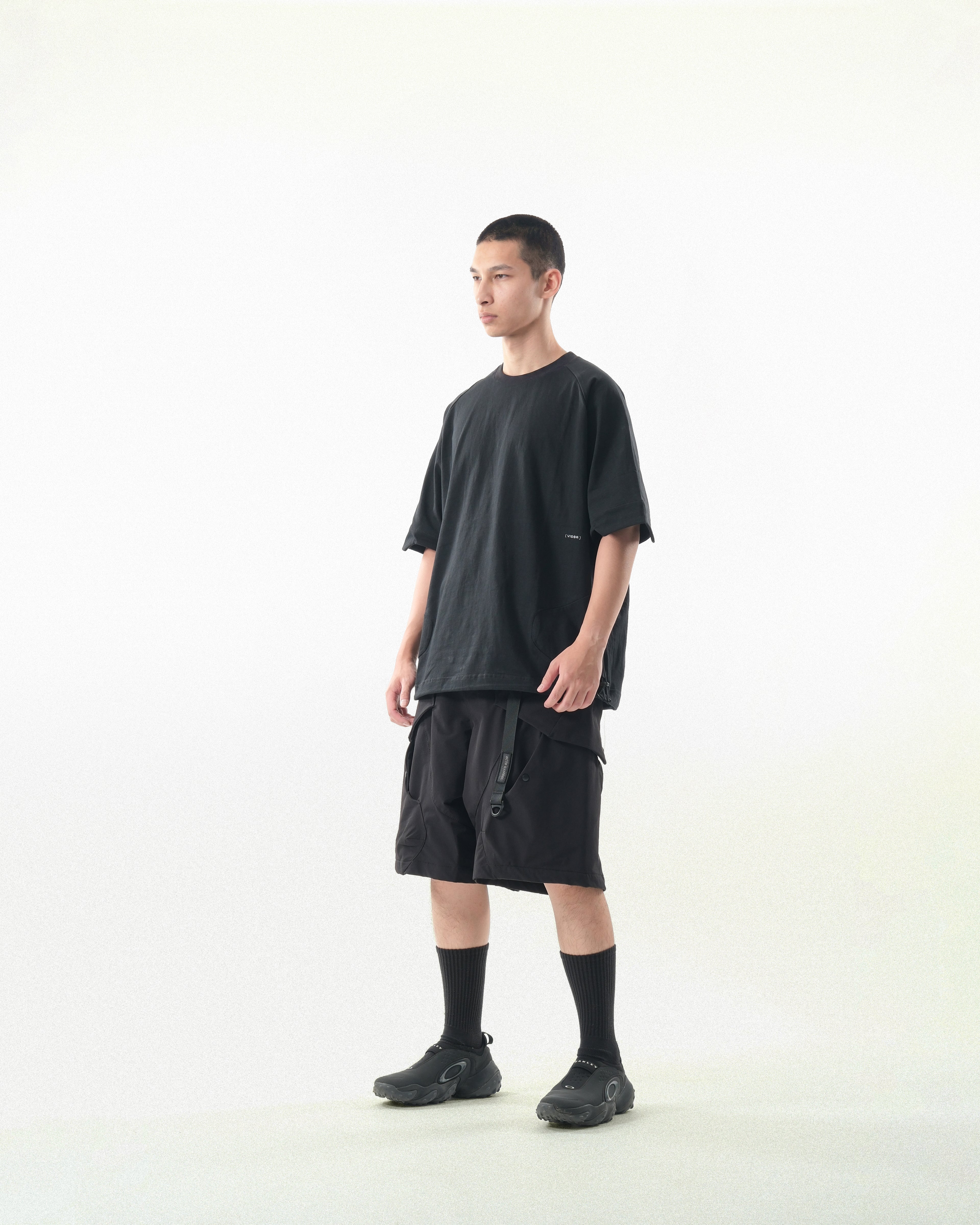 S26-S1-T2 / Visor Print Tee (Black)
