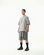 S26-S1-T2 / Visor Print Tee (L-Grey)