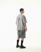 S26-S1-T2 / Visor Print Tee (L-Grey)