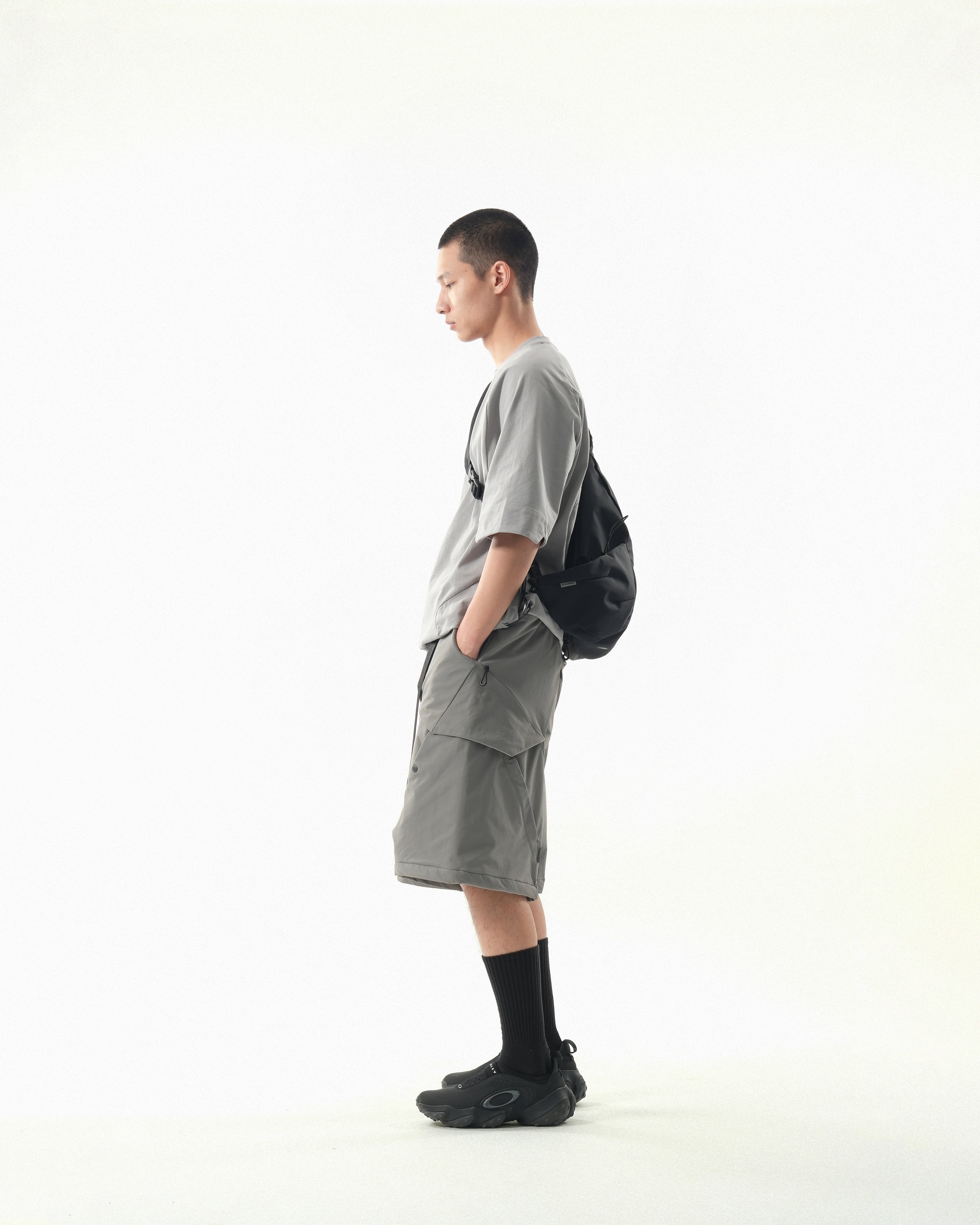 S26-S1-S / Visor Layer Shorts (L-Grey)