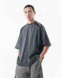 S26-S1-T1 / Visor Washed Panel Tee (Navy)